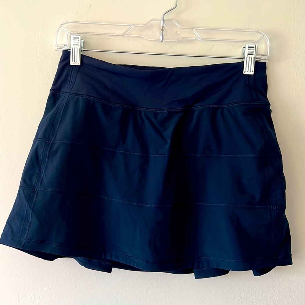 Lululemon Pace Rival Skirt Navy 4 Tall NWOT!